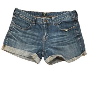 J.Crew Factory Denim Cuff Shorts